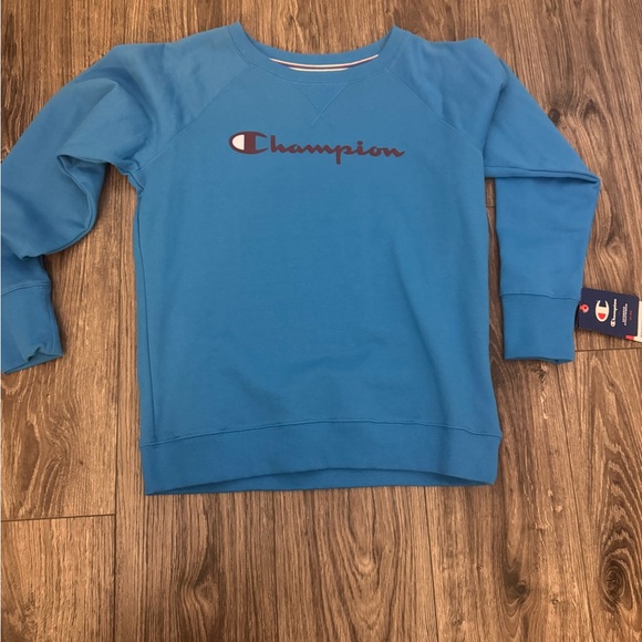 Champion Tops - Champion Blue Crewneck Sweatshirt